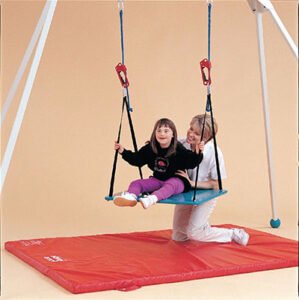 sensory swing and stand, sensory swing with stand for autism, sensory swing outdoor, platform swing therapy, sensory platform swing, best indoor sensory swing