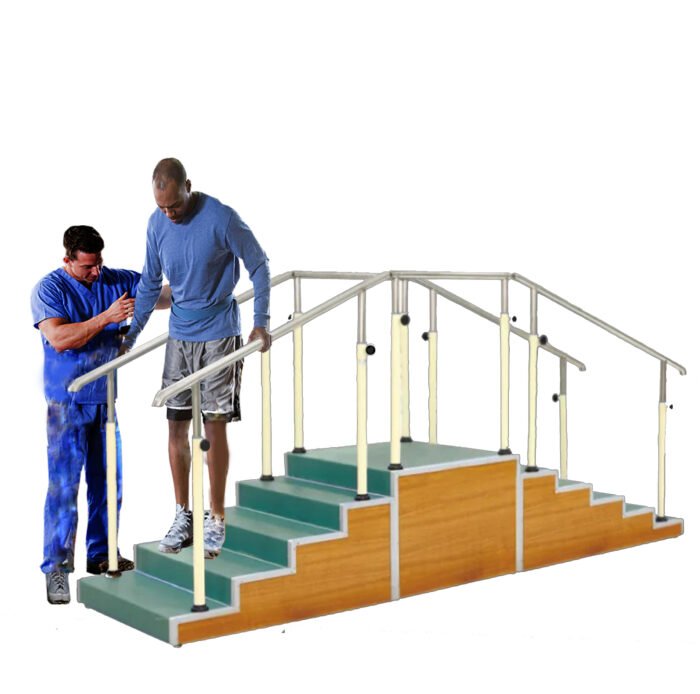 stairs rehab, stair trainer, train stairs, physical therapy stairs