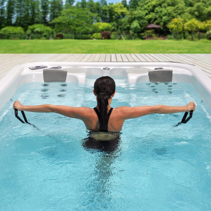 michael phelps swim spa cost, bullfrog swim spa price