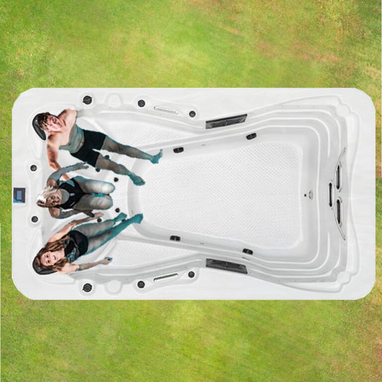 swimming hot tub, cheapest swim spa, small swim spa, 12 ft swim spa price
