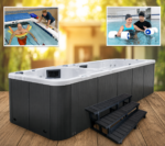 Therapeutic Pool, Hydrotherapy Exercise, Pool Therapy, Indoor Therapy Pool, Swim Spa for Therapy